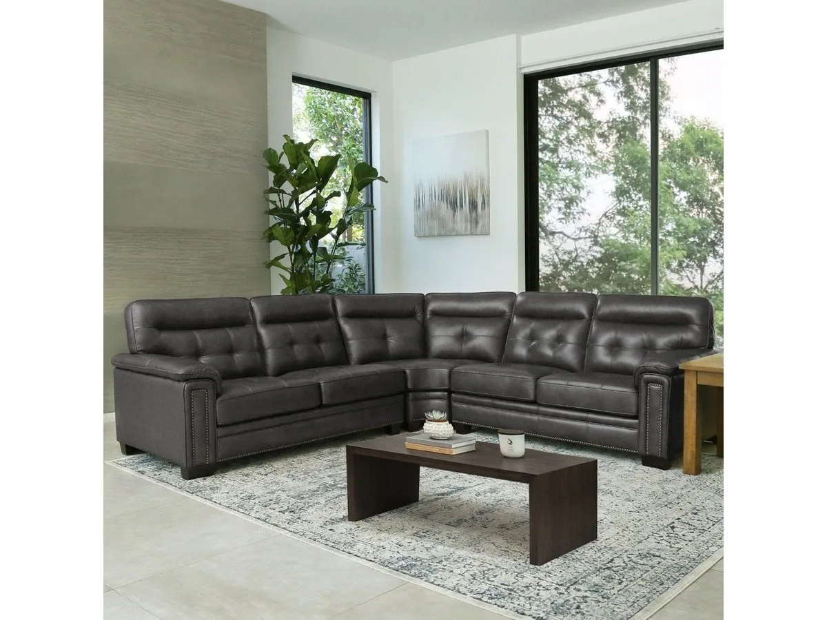 Harrison Leather Sectional