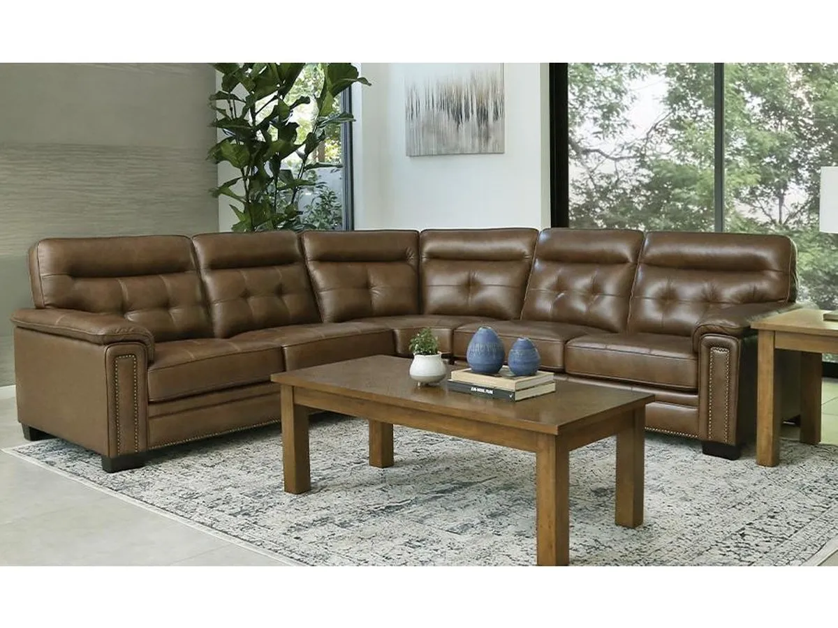 Harrison Leather Sectional