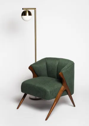 Havana Green Accent Chair