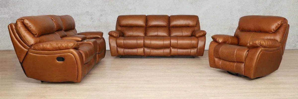 Kuta  3 2 1 Leather Recliner Home Theatre Suite