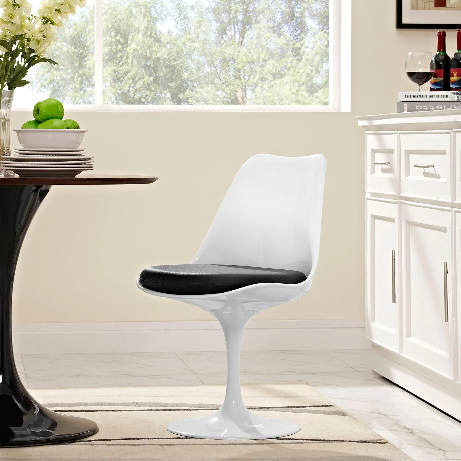 Lippa Dining Vinyl Side Chair