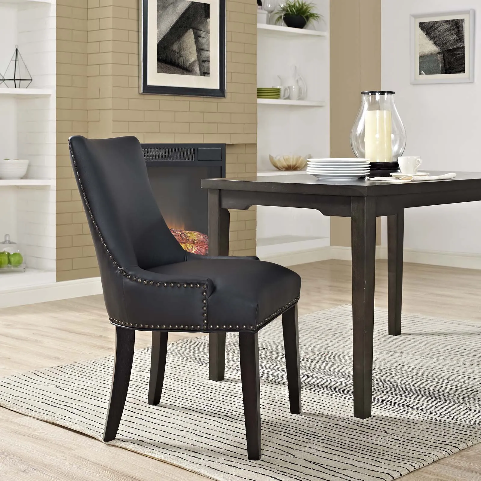 Marquis Faux Leather Dining Chair