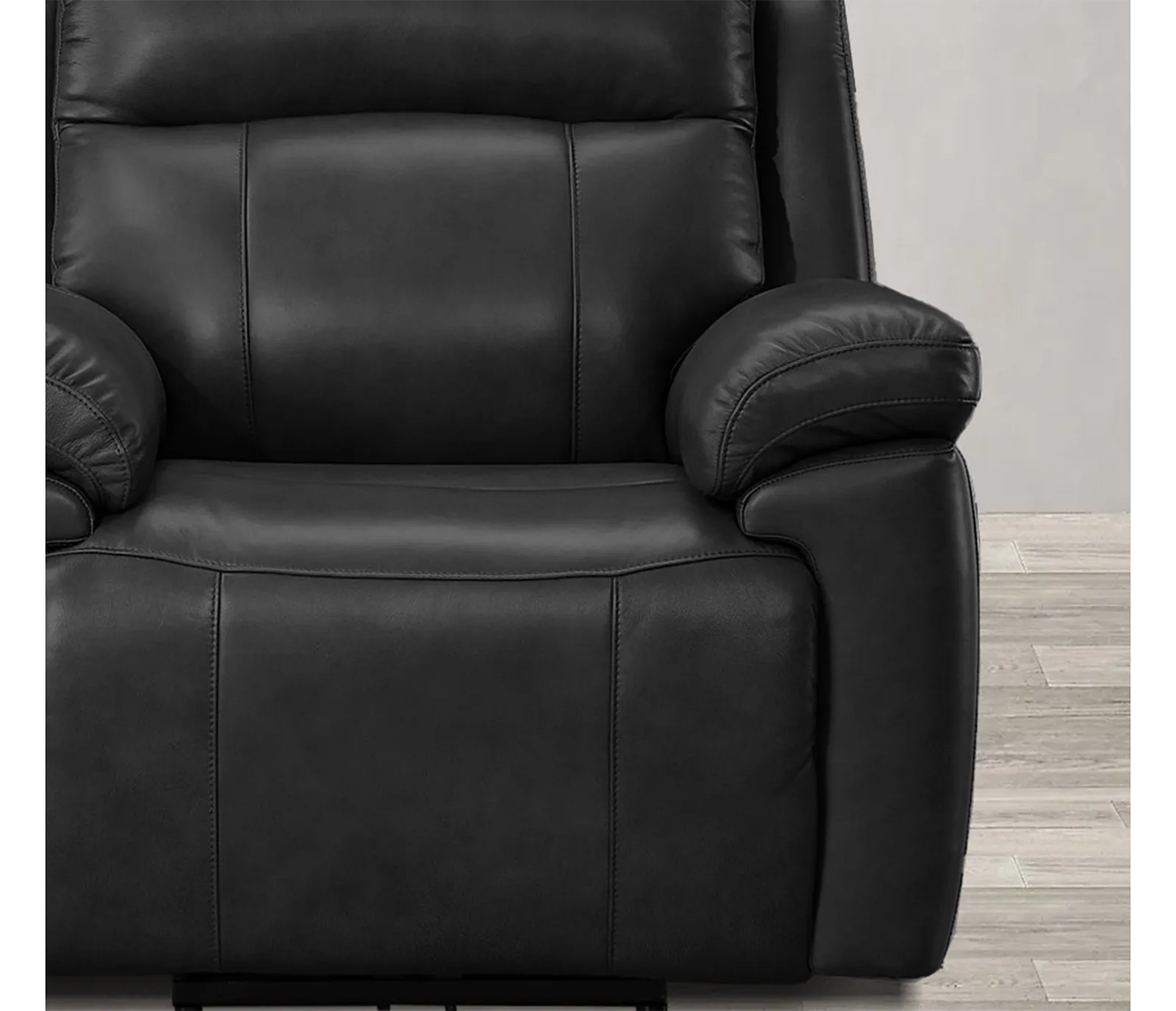 Marvel Chair - Triple Power - Black Leather