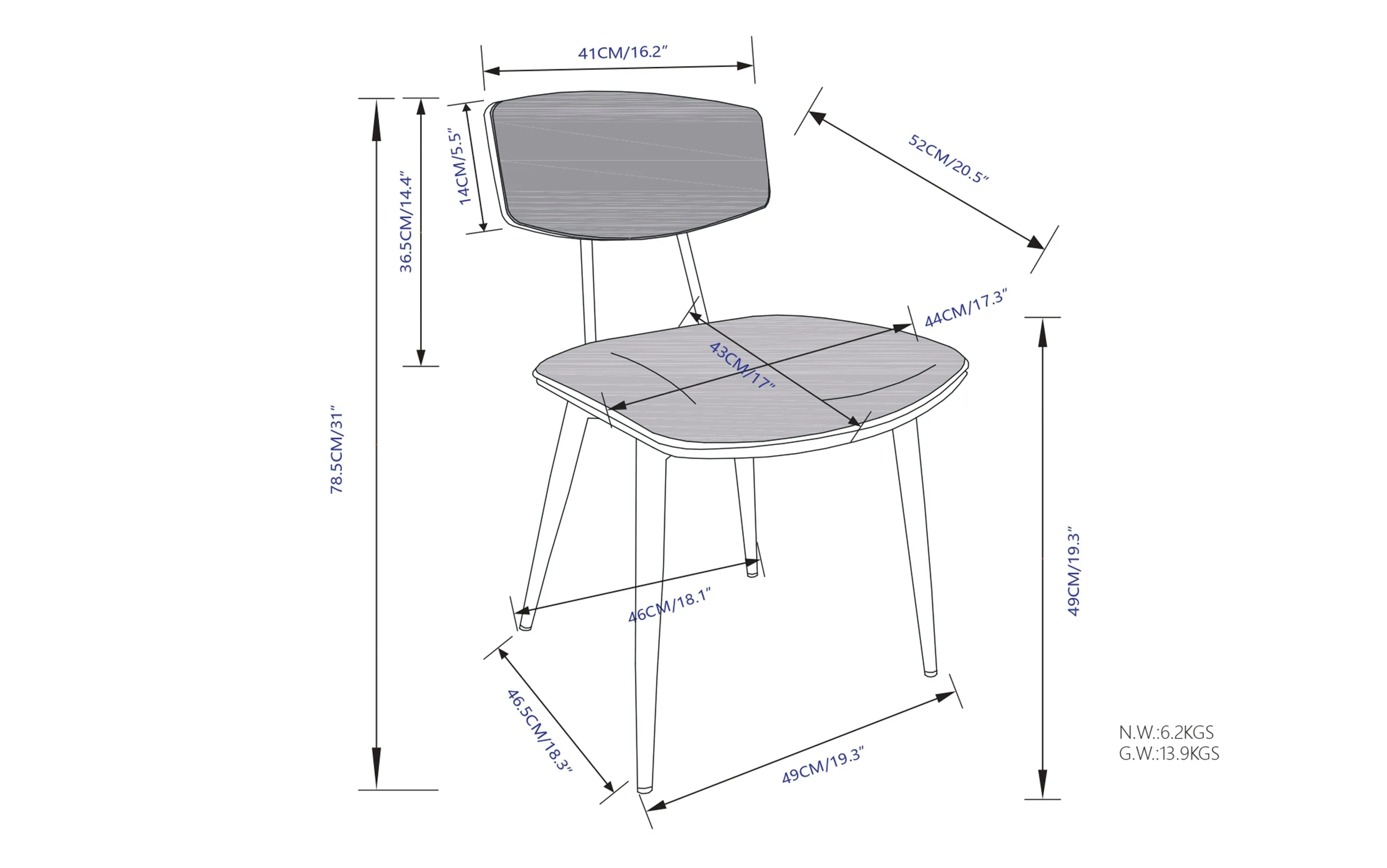 Mavis Dining Chair (Set of 2)