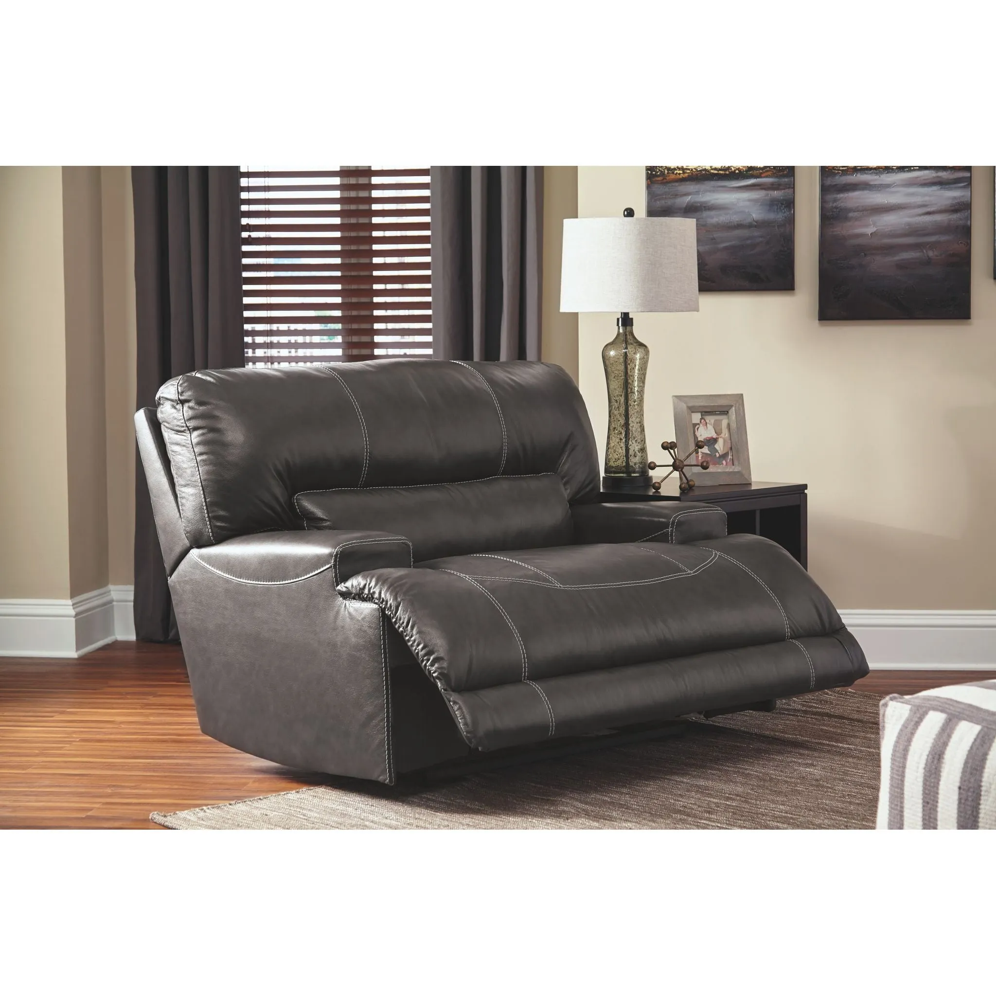 McCaskill Wide Seat Recliner with Power