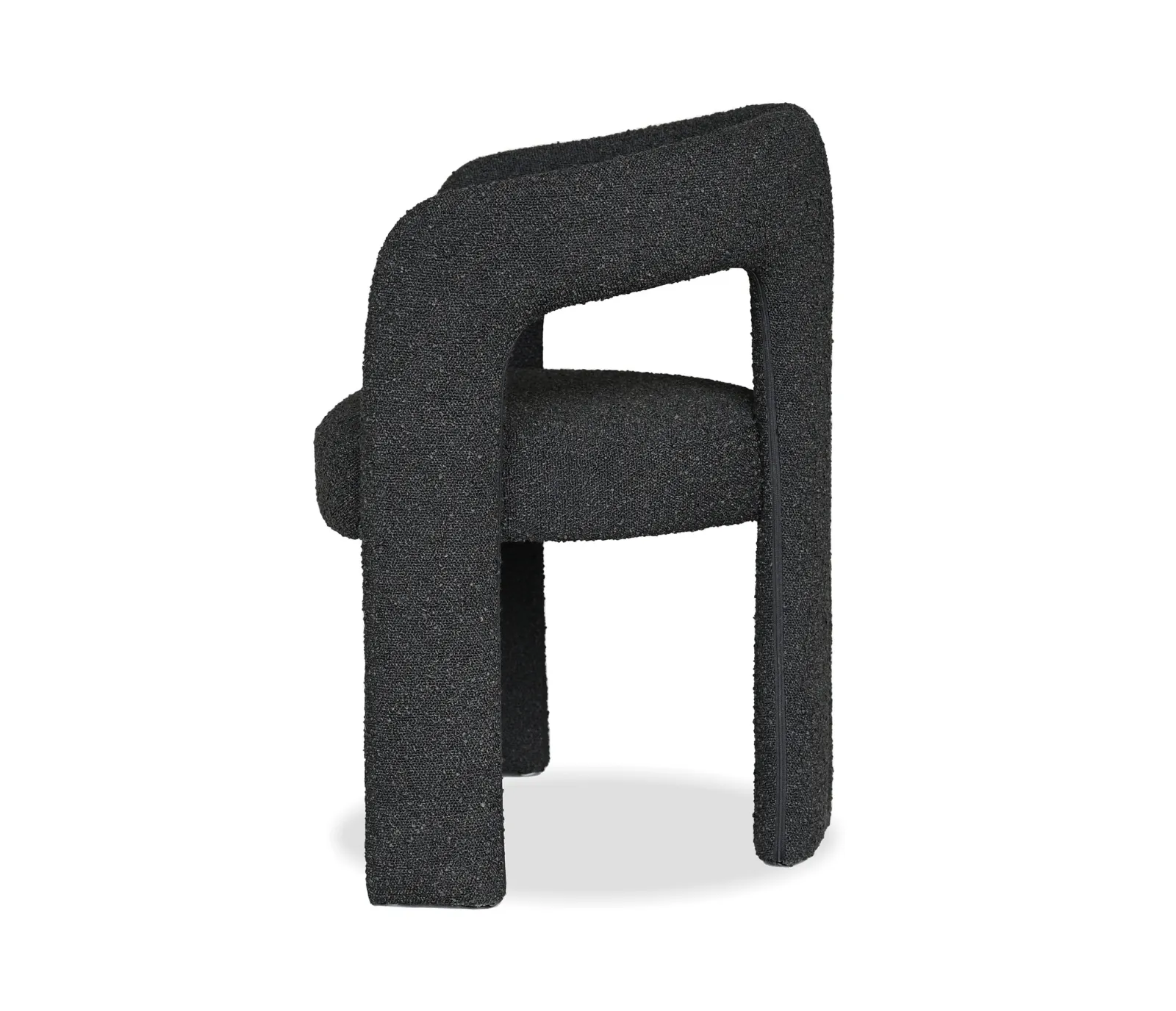 Melrose Side Chair - Licorice Boucle