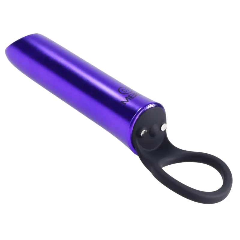 Merci - Power Play With Silicone Grip Ring -  Violet