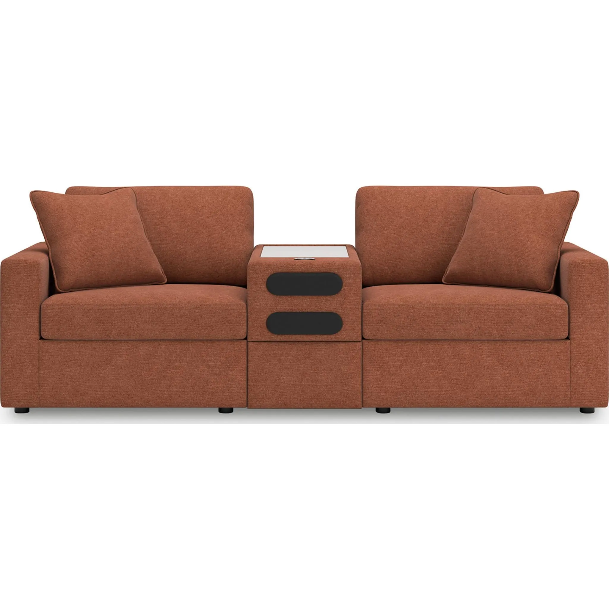 Modmax 3 Piece Modular Sectional with Audio Console