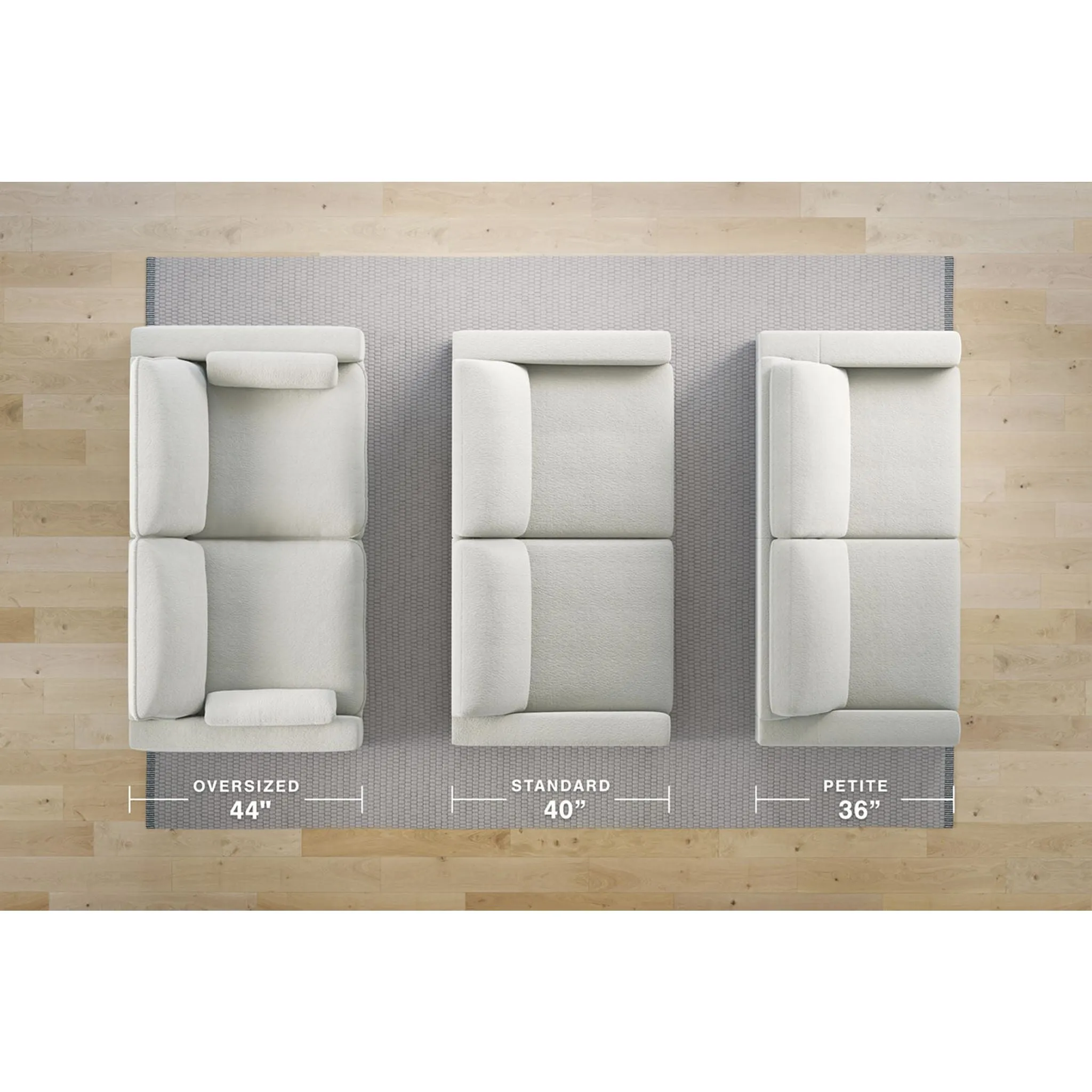 Modmax 3 Piece Modular Sectional with Audio Console