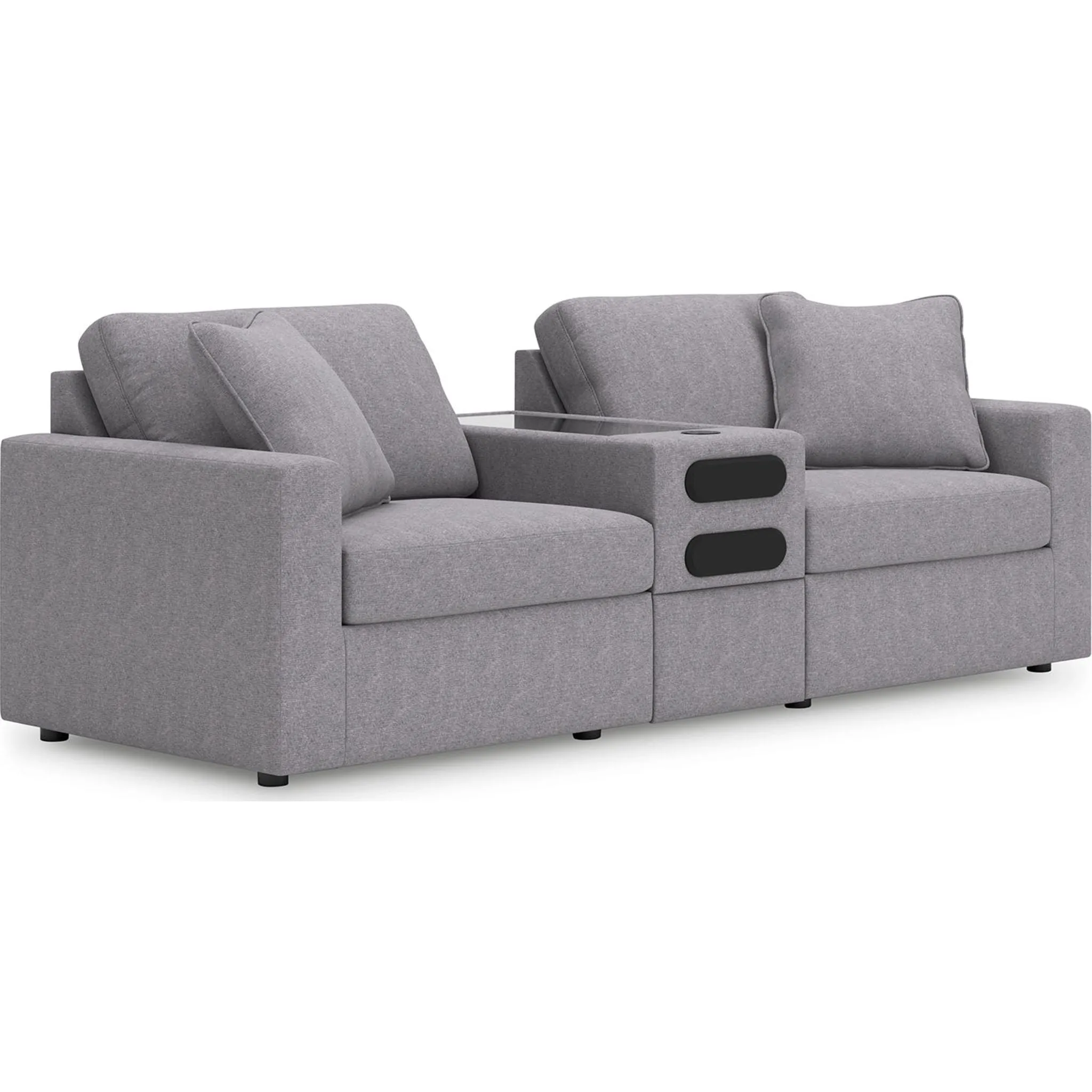 Modmax 3 Piece Modular Sectional with Audio Console