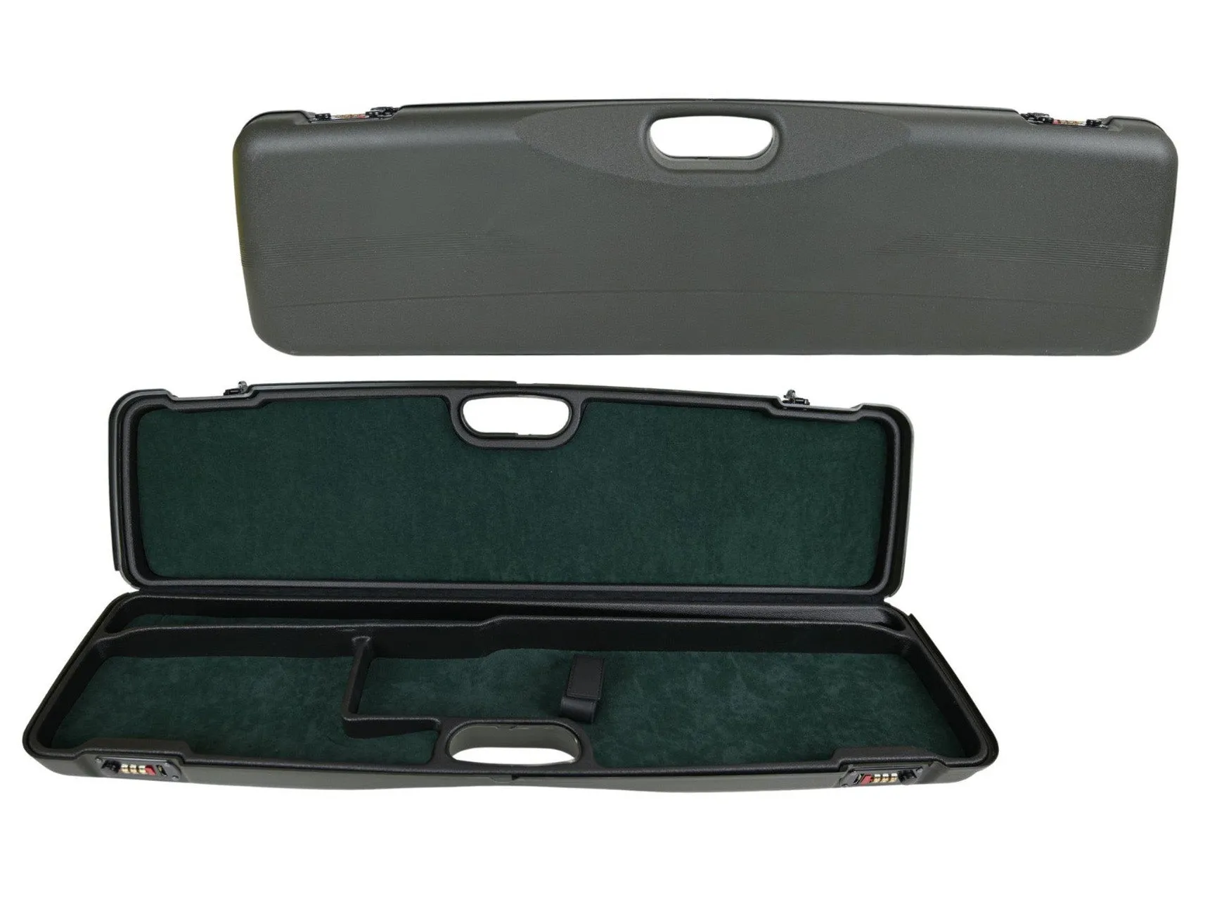 Negrini Hybri-Tech Compact U/O Shotgun Case 30" Green