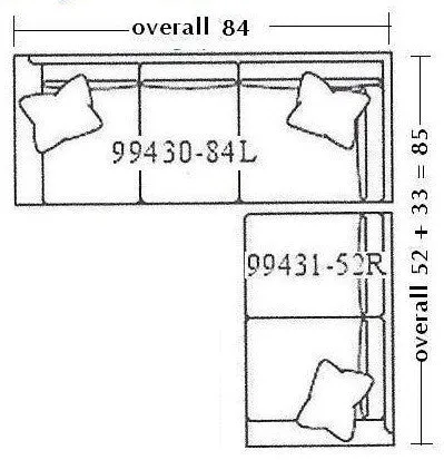 Oscar Sectional #2 (Reversible)