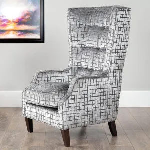 Provence Grey Throne Chair