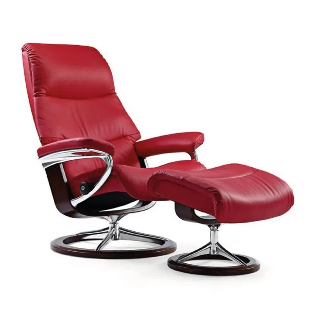 Stressless View Signature Chair With Footstool