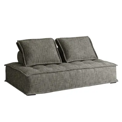 Tufted Sectional Modular Chaise Sofa