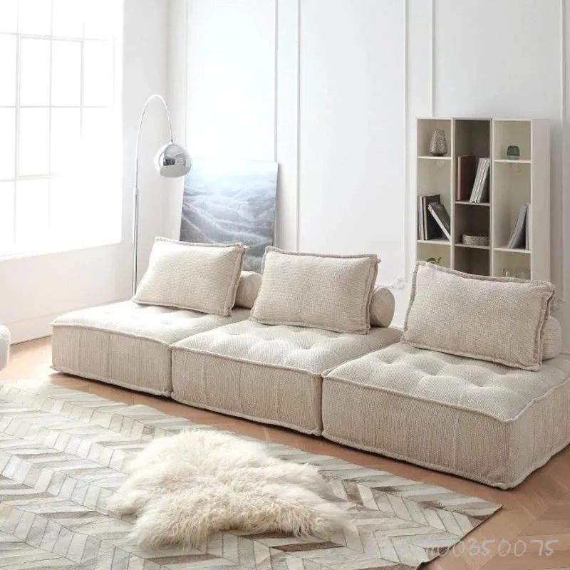 Tufted Sectional Modular Chaise Sofa