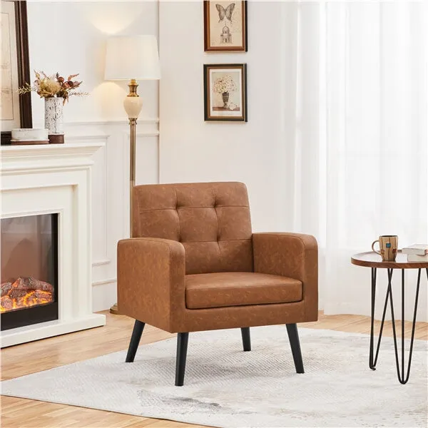 Yaheetech Mid-Century Accent Chair