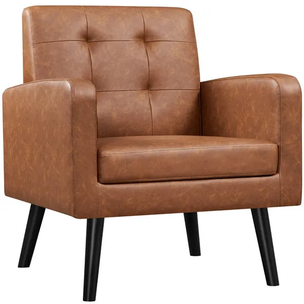 Yaheetech Mid-Century Accent Chair