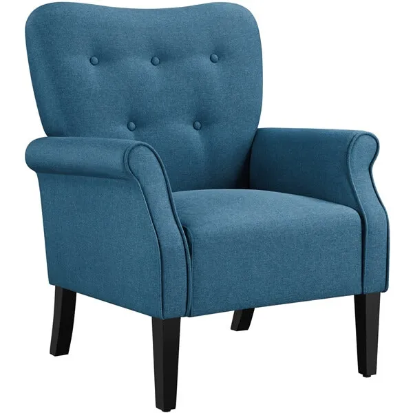 Yaheetech Mid Century Accent Sofa Chair