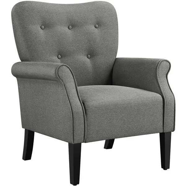 Yaheetech Mid Century Accent Sofa Chair